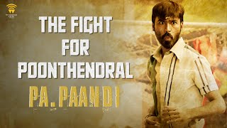 The Fight For Poonthendral | Power Paandi Movie Scene | Rajkiran | Prasanna | Dhanush | Revathi