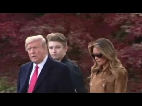 Video: Barron Trump Gähnte Bei Der Rede Seines Vaters