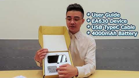 EA630 Rugged Smartphone Unboxing