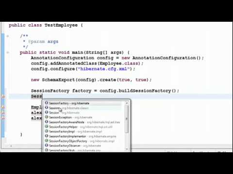 Java Hibernate Tutorial Part 7   Insert record object
