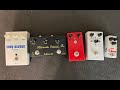 Fulltone and byoc fuzz pedals