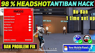 Drag Headshot + Npc Name File OB50 Update Config File Free Fire Headshot Config File OB50 Update