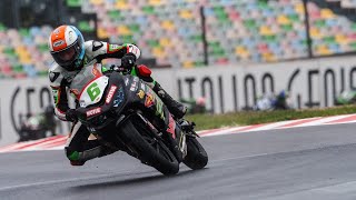 Last laps from WorldSSP300 Race 1 at MagnyCours