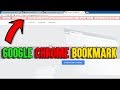 How to Manage Bookmark for Google Chrome