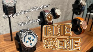 Independent Watchmaking event at the WatchBox HK feat. Independent Watcher