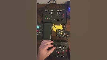 Linked Korg Monotribe into Korg Monotron Delay into Zoom G1X Four June 3rd 2024