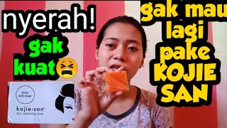 REVIEW SABUN KOJIE SAN PEMAKAIAN SATU MINGGU|Acil Alcantara