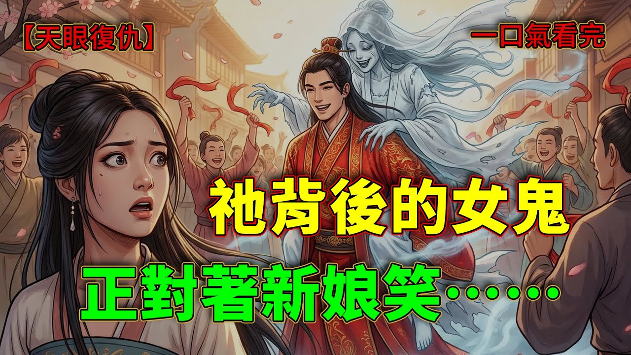 【古風爽文】嫡姐搶走狀元郎，卻不知祂背上趴著個摳眼厲鬼？天眼庶女冷眼旁觀：這門「好姻緣」，妳可要接穩了！