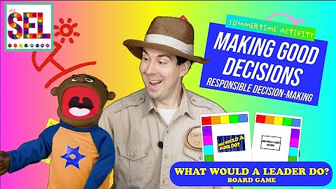 Kid Puppet Videos - What Would A Leader Do?| Social-Emotional Learning Games for Kids | A LITTLE SEL