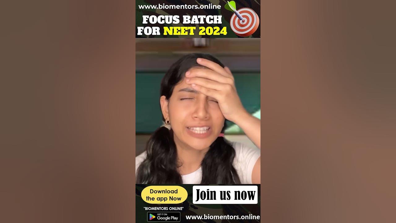 जितना पढ़ा था सब भूल चुके हैं l Focus batch for NEET 2024 - YouTube