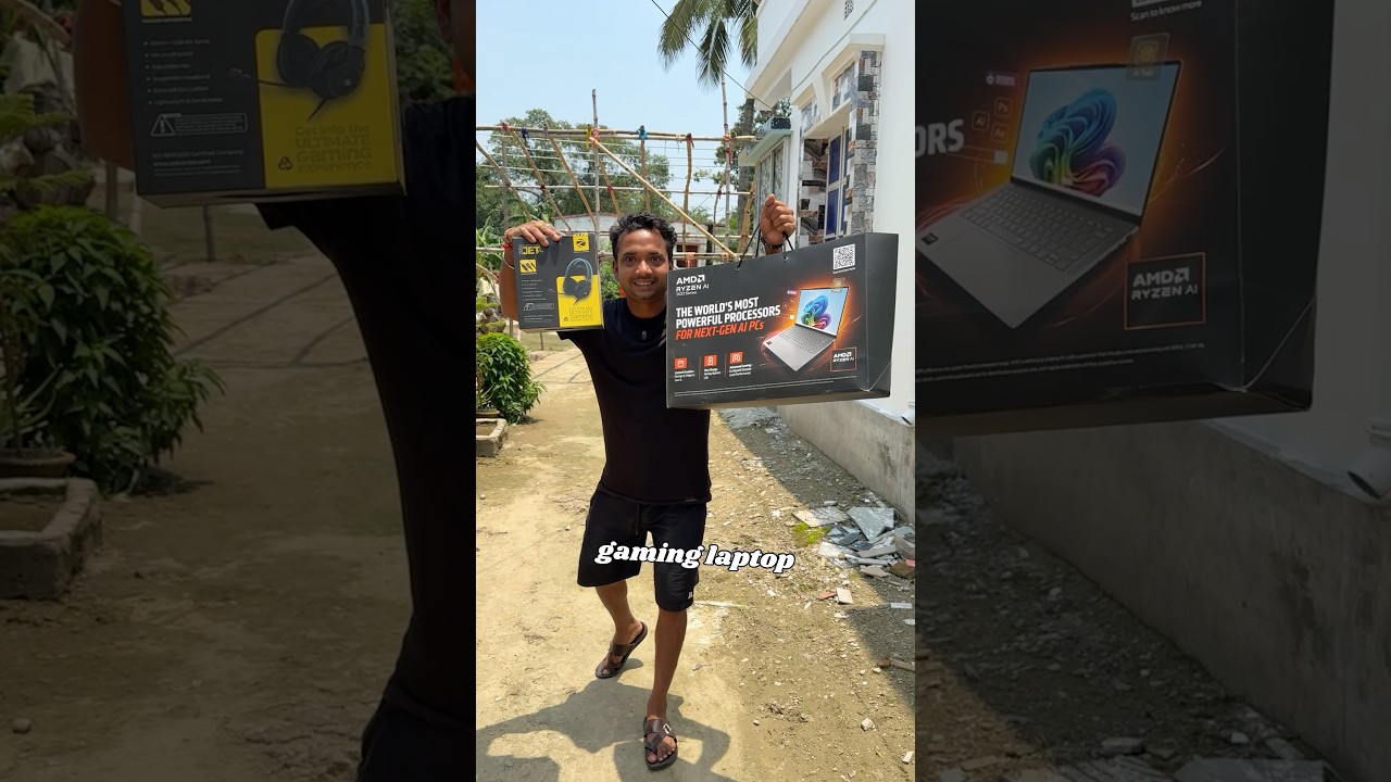Powerful gaming laptop Bengali mini blog #shorts