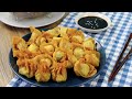 WANTAN GORENG & PENCICAH KICAP MANIS PEDAS | FRIED WONTONS & SWEET SPICY SOY SAUCE