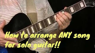 Jake Reichbart Video Guitar Lesson: How To Arrange Any Song For Solo Guitar