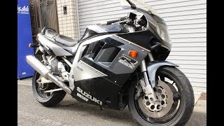 GSX-R1100 油冷　GV73A（91年） GSX-R1100 GV73A 91年式☆綺麗☆油冷最終モデル - YouTube