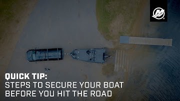 Quick Tip: Steps to Securing Your Boat Before Your Hit the Road