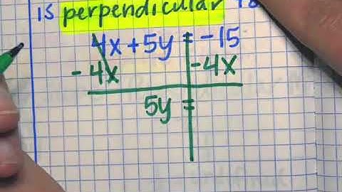 4-5 Video Notes: Parallel and Perpendicular Lines - Day 2