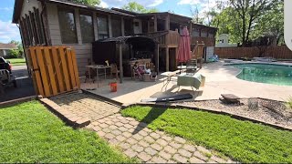 save time and money by skipping paver base here's the trick #pavingcontractor #pavers #pavingdesign