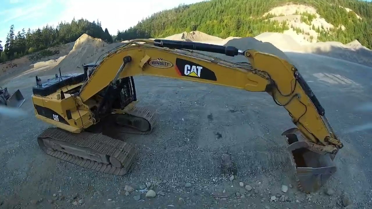 gravel pit by Cameron Lake