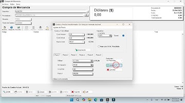 COMPRA DE MERCANCIA a2 a2Softway