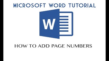 Microsoft Word Tutorial,, Page Numbers Starting at a Specific Page in Word 2010