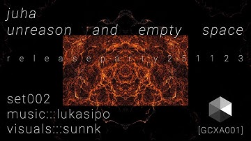 lukasipo + sunnk /// full audiovisual set for the juha unreason and empty space release party