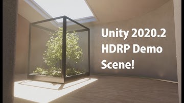 Unity 2020.2 HDRP Scene Demo | Unity New HDRP Template