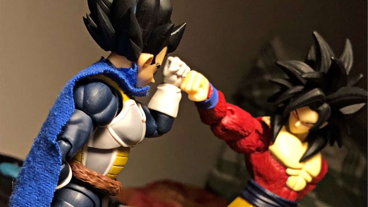 Custom S.H. Figuarts Dragon Ball Z Saiyans | Dragon Ball Shine Season 4 - YouTube