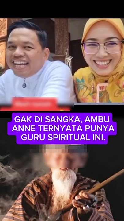 UNEXPECTED ‼️ ANNE TURNS OUT TO HAVE THIS SPIRITUAL TEACHER. #dedimulyadi #ambuanne #shorts