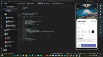 ✈️ Travel App - Flutter | BLoC State Management, Clean Architecture & Material Design