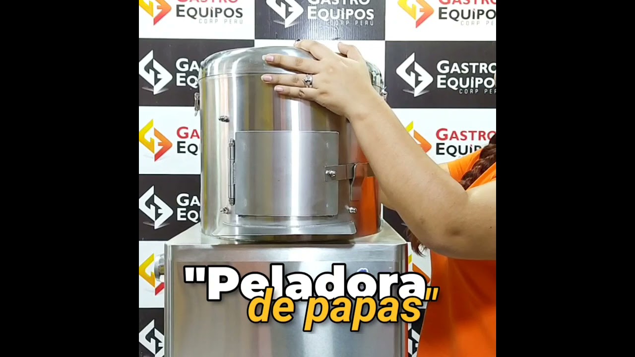 Máquina Peladora de Papas Industrial, Pelapapas
