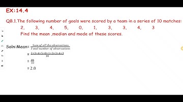 NBSE class9 Ex:14.4 Q1 and Q2