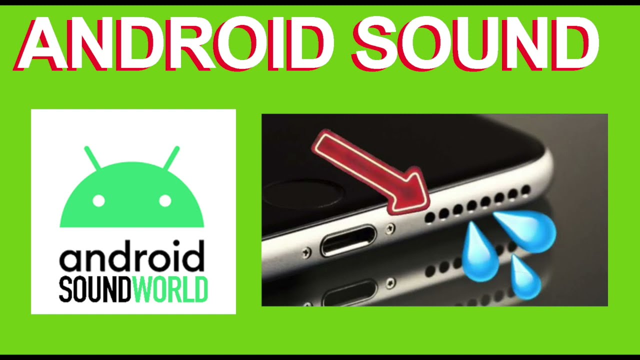 Water eject sound for android YouTube