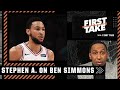 Stephen A. explains why Ben Simmons is not a good fit for the Mavericks | First Take