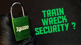 [007] Toledo Padlock Picked And Gutted #locksport #lockpicking #locksmith