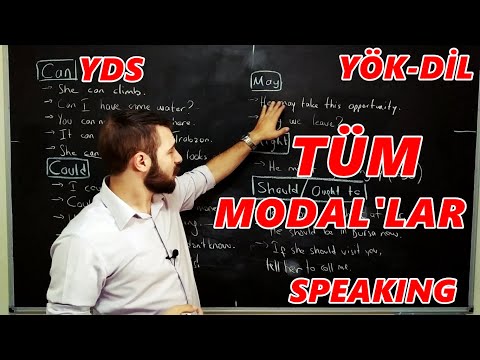 BÜTÜN MODAL'LAR! İZLEMEDEN SINAVA GİRMEYİN. YDS / YÖK-DİL DERS 6