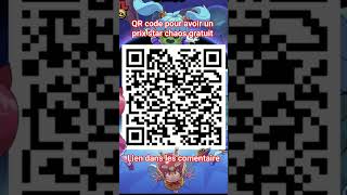 QR code pour avoir un prix star chaos gratuit