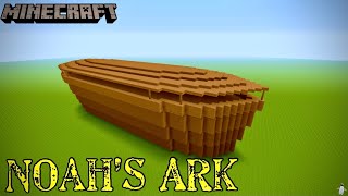 Noah’s Ark In Minecraft (Timelapse)