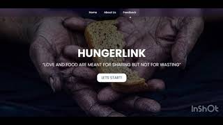 HungerLink Project Demo video screenshot 2