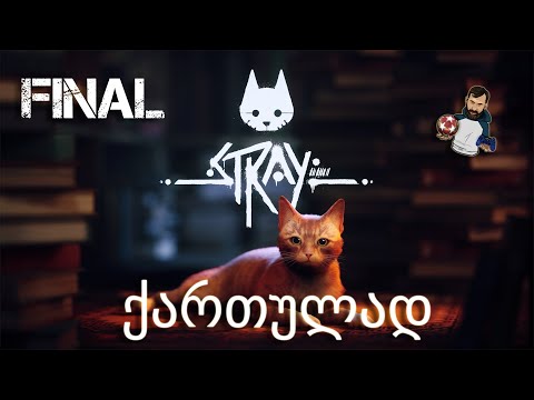 ფისუნია კატა Cyberpunk იდან STRAY PS5 ნაწილი 5 დასასრული