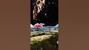 😱 Planets And Meteor Comes To Destroy Dino World #earth #3dearth #chromakey #4kstatus #3deffect #vfx