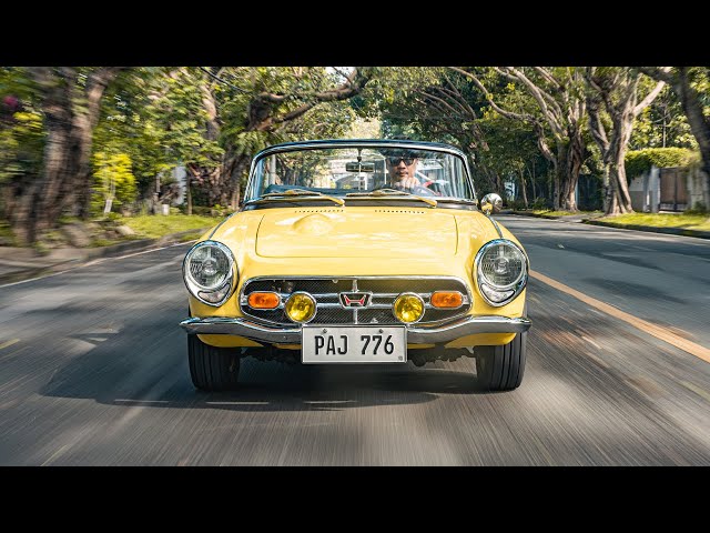 The Restored Honda S800 | with Jericho Jensen - YouTube