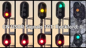 How to Read Canadian National US Operating Rules Railroad Signals 101
