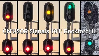 How to Read Canadian National US Operating Rules Railroad Signals 101