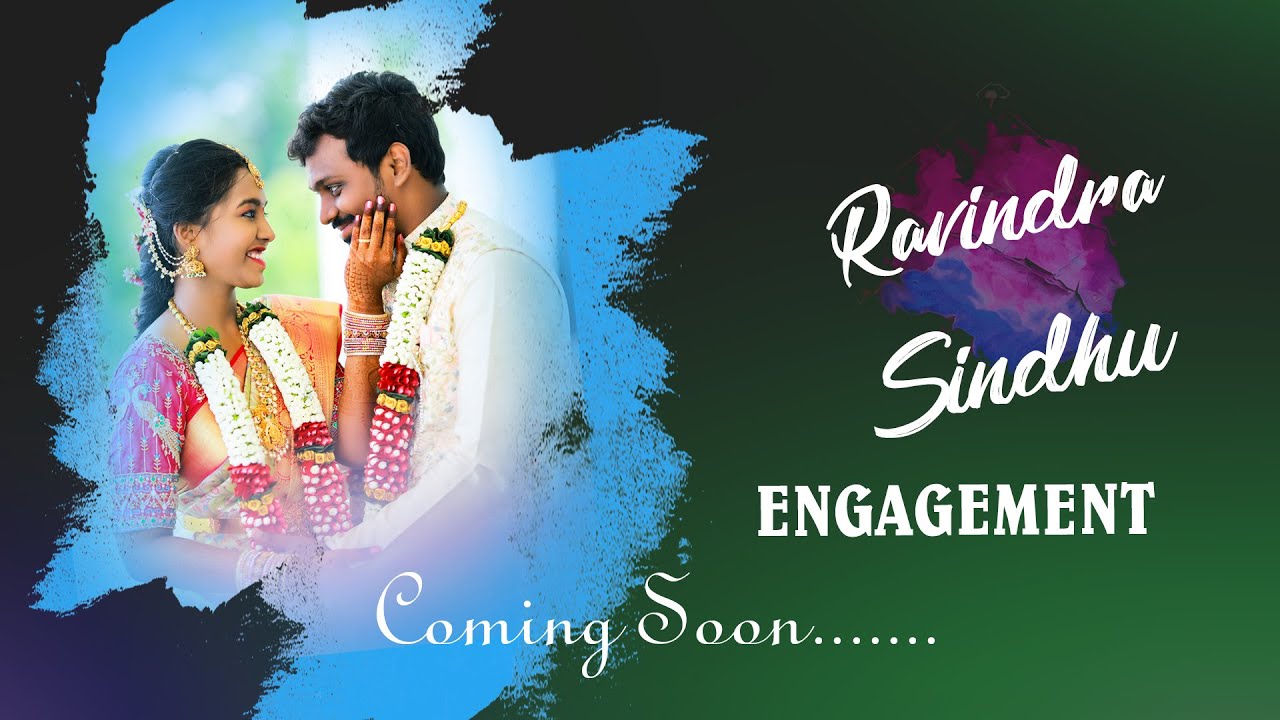 Ravindra with Sindhu engagement coming soon by cbd photography kothagudem 8977799984
