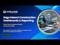 Sage Intacct Construction Dashboards & Reporting