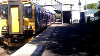 FGW Class 150 150221 departing Warminster Railway Station, 14/5/2012 (HD)