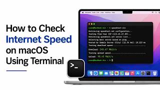 How to Check Internet Speed on macOS Using Terminal