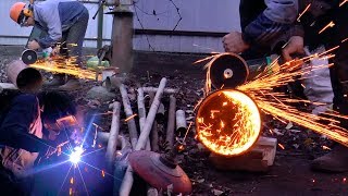 ПЕЧКА для БАНИ из ГАЗОВОГО БАЛЛОНА
