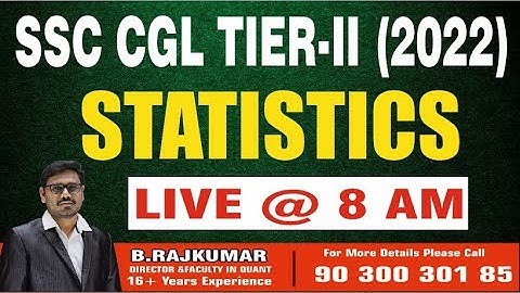 STATISTICS  CLASS -1 | BY RAJ KUMAR SIR