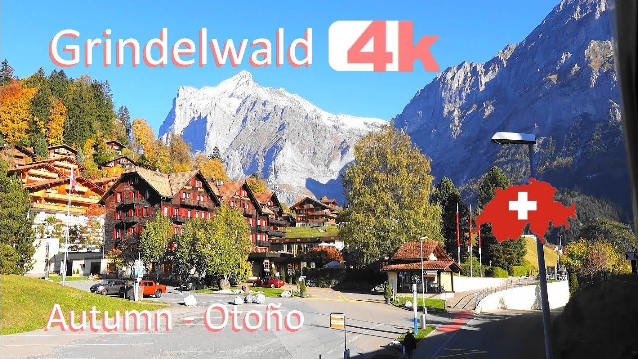 SWITZERLAND - GRINDELWALD  - ITSELWALD - LAKE BRIENZ - ZERMATT - SPIEZ - THUN - Suiza - 4K